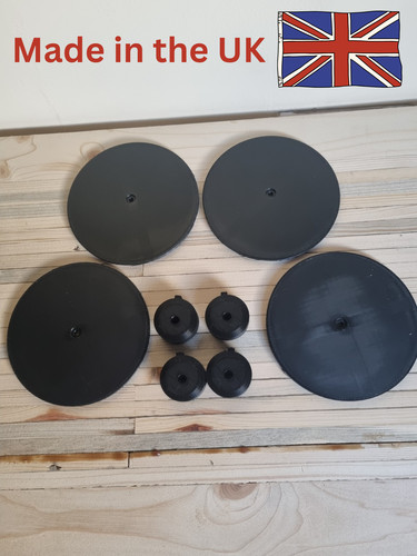 Mud kitchen cooker rings - mud, x