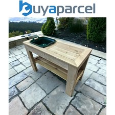 Bespoke Outdoor Wooden Sink &