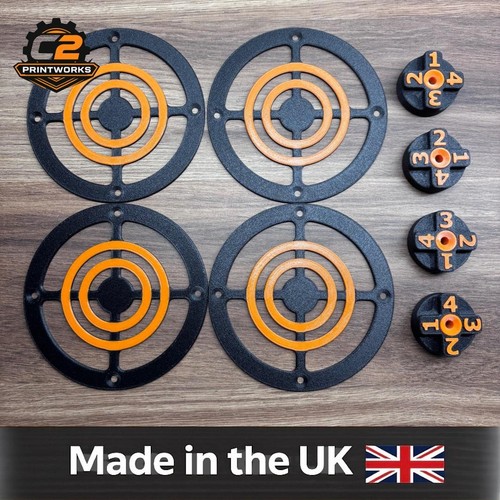 Mud kitchen cooker rings - mud,