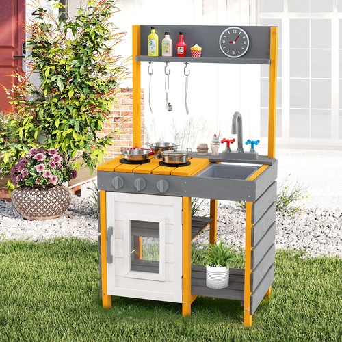 Wooden kids toy kitchen - kids,