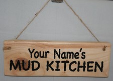 Personalised Name MUD KITCHEN